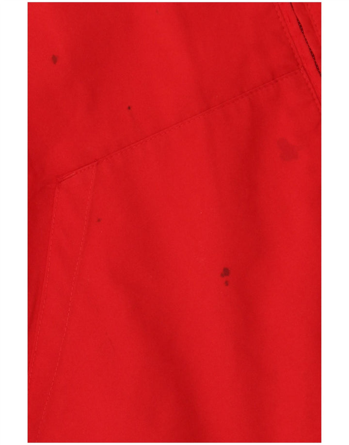 Reebok Mens Tracksuit Top Jacket XL Red Polyester