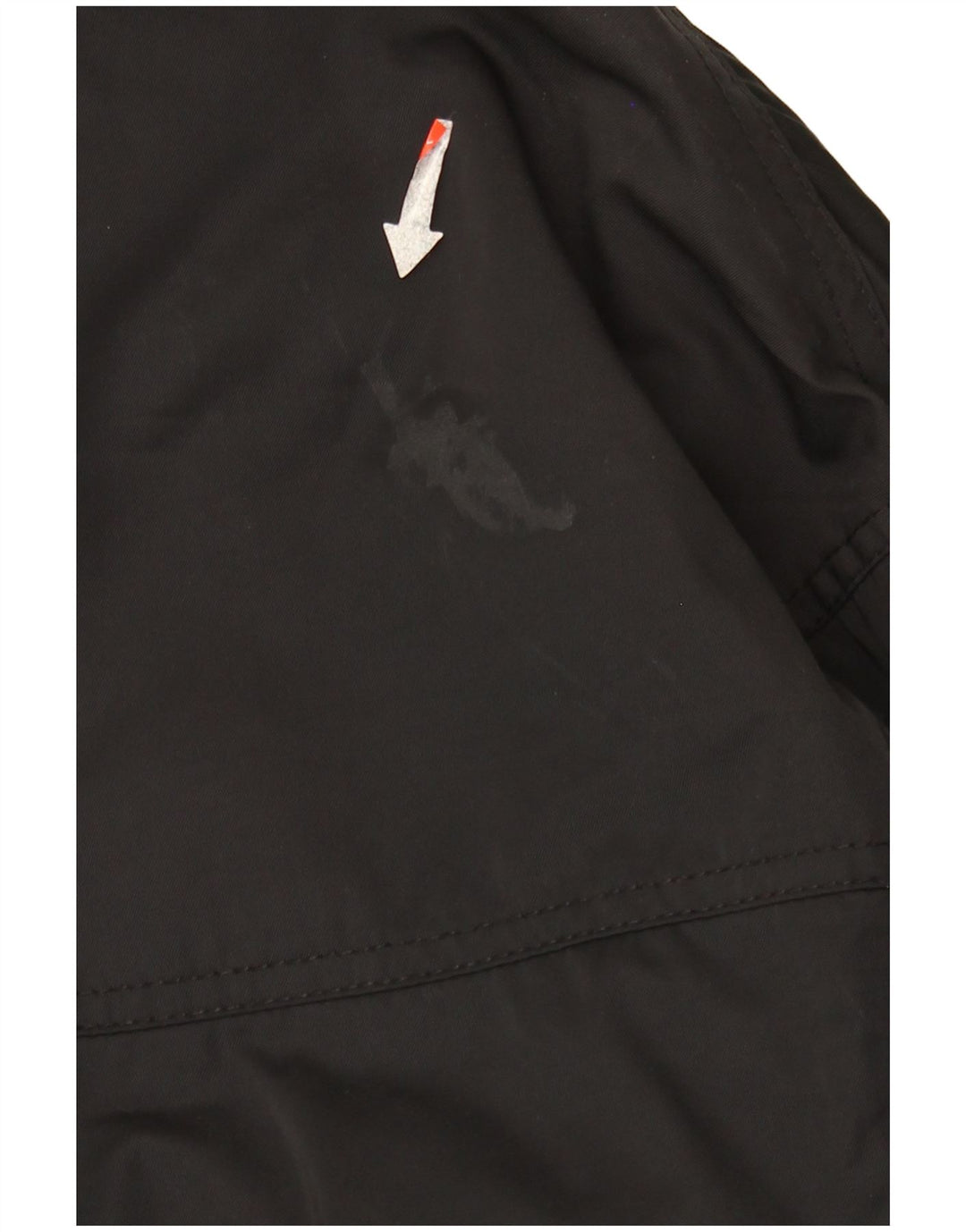 Zara Womens Oversized Padded Jacket UK 6 XS Black Nylon