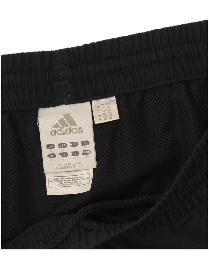 Adidas Mens Sport Shorts Large  Navy Blue Polyester
