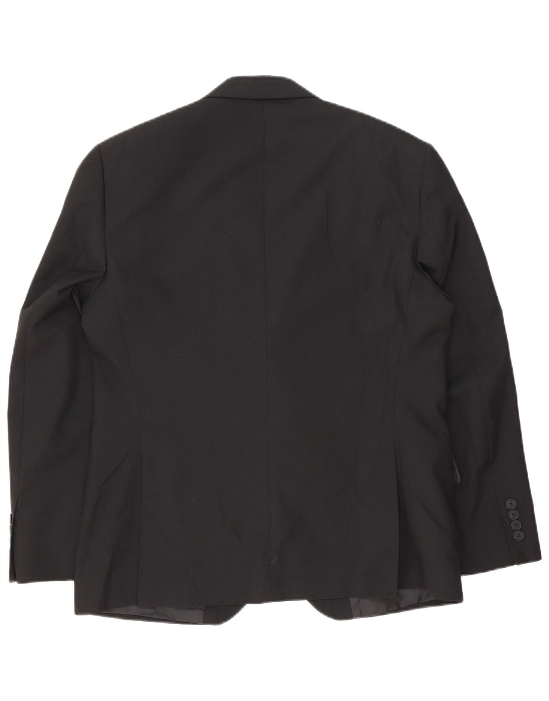 Marks & Spencer Mens Short 2 Button Blazer Jacket UK 40 Medium Black