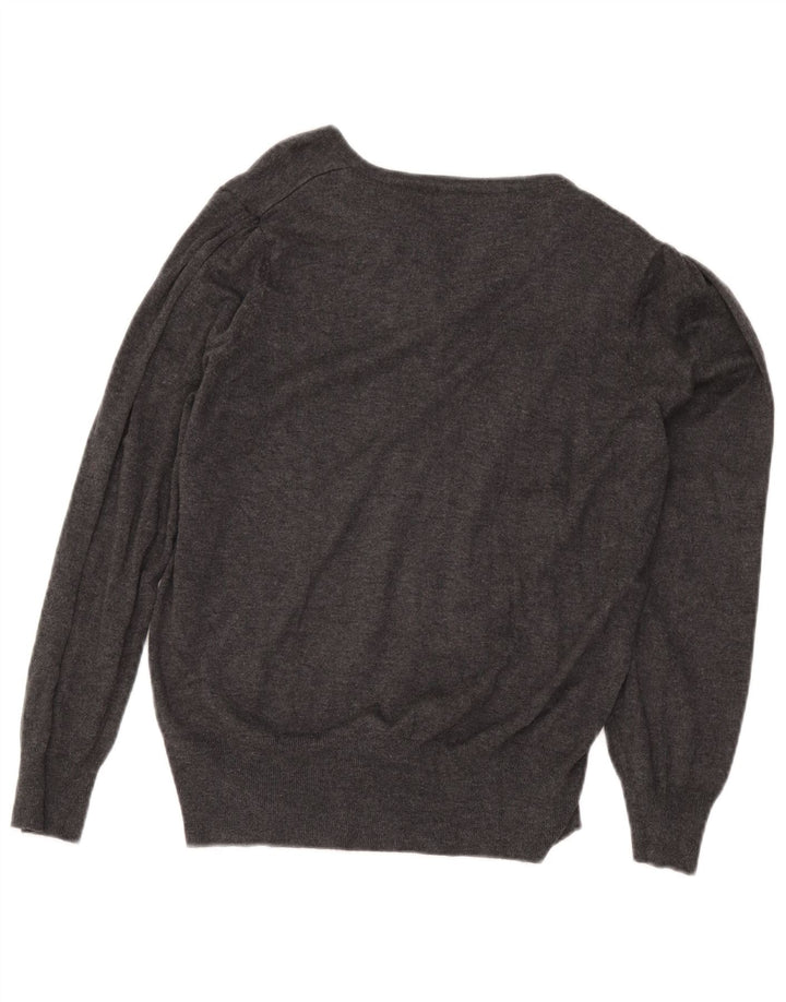 Marks & Spencer Womens Cardigan Sweater UK 20 2XL  Grey Viscose