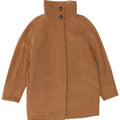Max Mara Womens Weekend Overcoat UK 8 Small Beige Virgin Wool