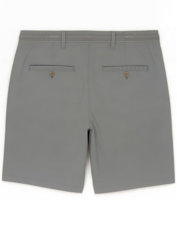 Zara Mens Chino Shorts EU 40 Large W32 Blue Cotton