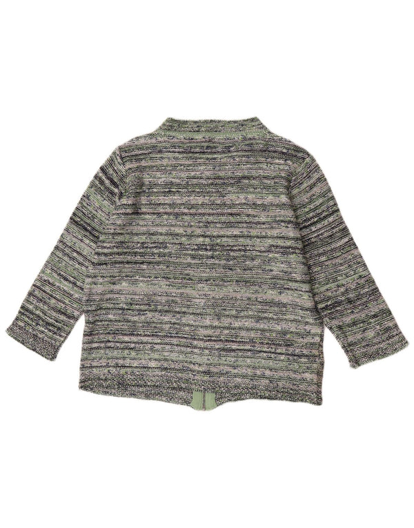 Marks & Spencer Womens Per Una Crop Cardigan Sweater UK 14 Large Blue