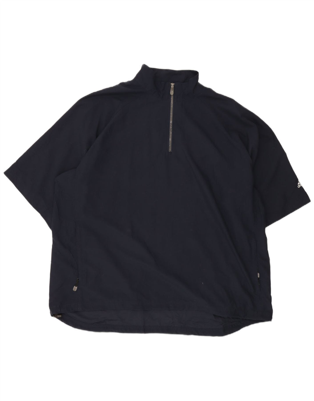 Adidas Mens Climacool Zip Neck Pullover Tracksuit Top 2XL Navy Blue Sports