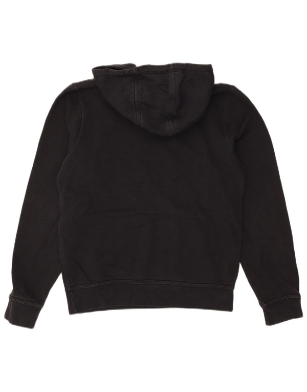 Nike Mens Hoodie Jumper Small Black Cotton