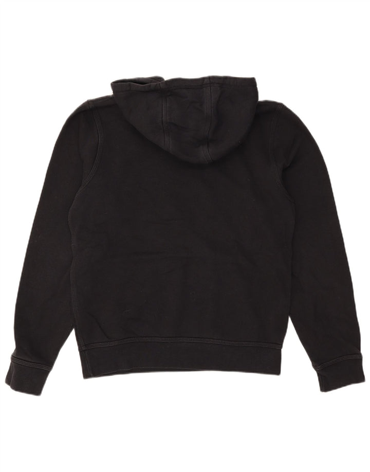 Nike Mens Hoodie Jumper Small Black Cotton