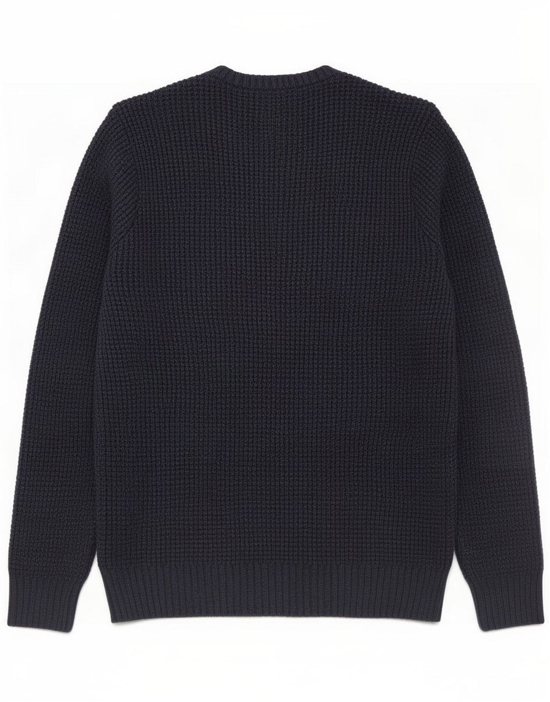 Marks & Spencer Mens Crew Neck Jumper Sweater Medium Navy Blue Cotton