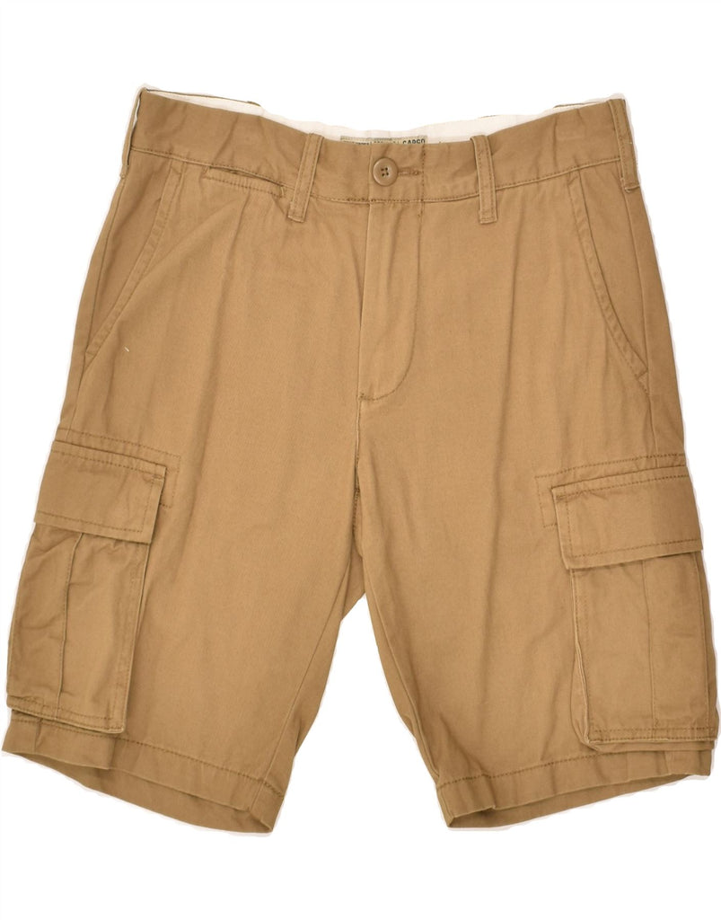 OVS Mens Regular Cargo Shorts W30 Medium  Brown Cotton | Vintage OVS | Thrift | Second-Hand OVS | Used Clothing | Messina Hembry 