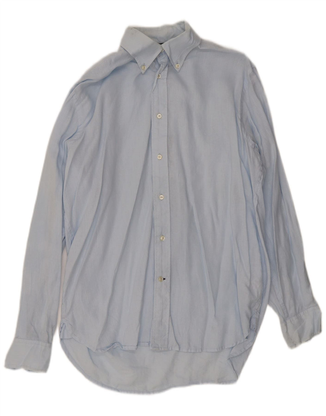 Tommy Hilfiger Mens Shirt Small Blue Linen