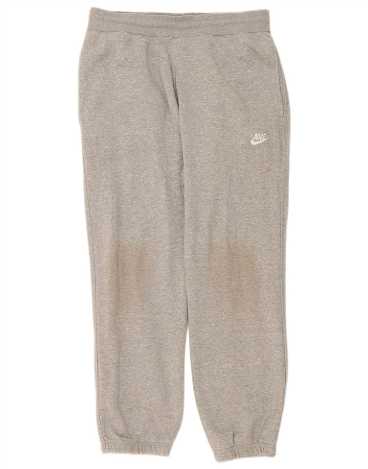 Nike Mens Tracksuit Trousers Joggers XL  Grey Cotton