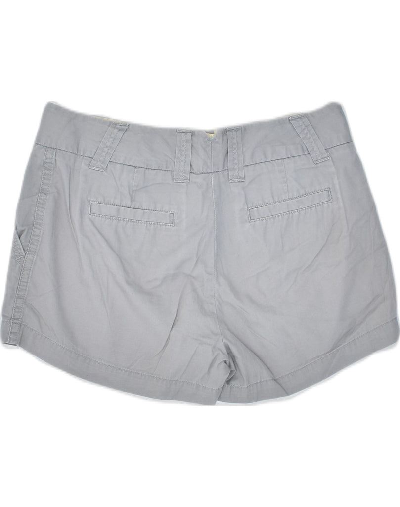 J. CREW Womens Hot Pants US 4 Small W30 Grey Cotton | Vintage | Thrift | Second-Hand | Used Clothing | Messina Hembry 