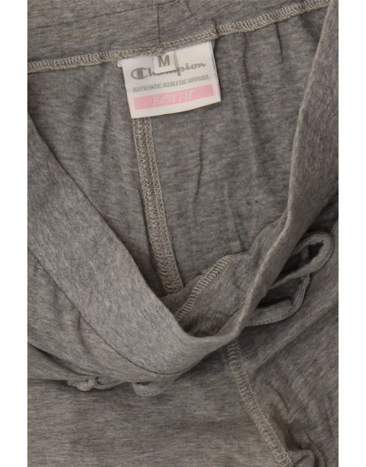 Champion Womens Capri Tracksuit Trousers UK 12 Medium Grey