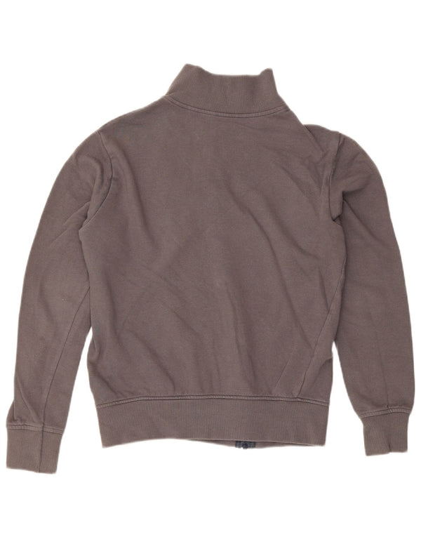 Benetton Girls Tracksuit Top Jacket 13-14 Years 3XL Grey Cotton