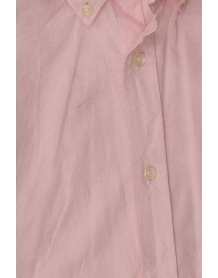 Massimo Dutti Mens Casual Fit Shirt Large Pink