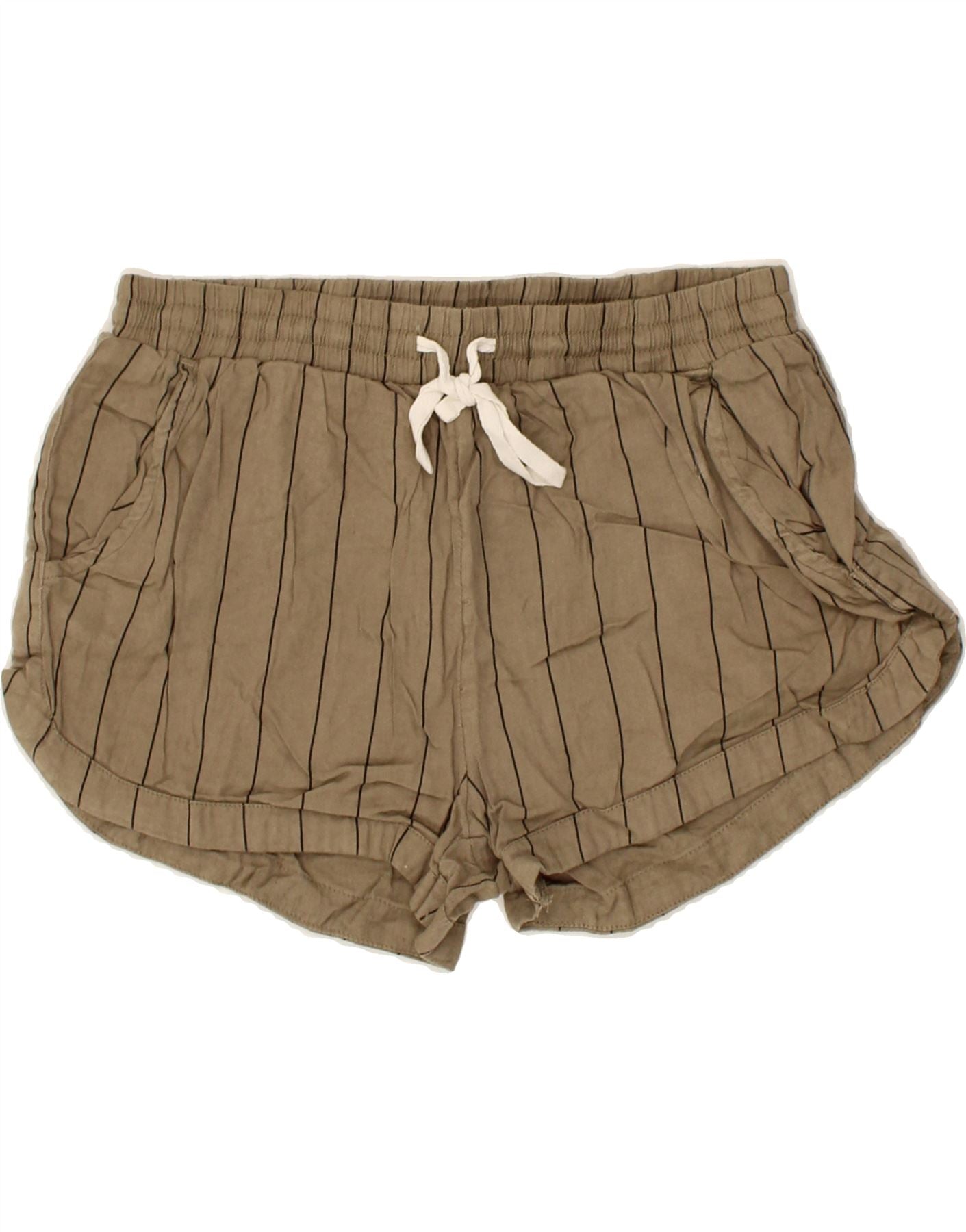 Striped athletic shorts online