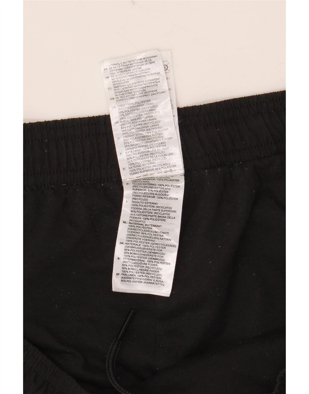 ADIDAS Mens Tracksuit Trousers Joggers XL  Black Polyester