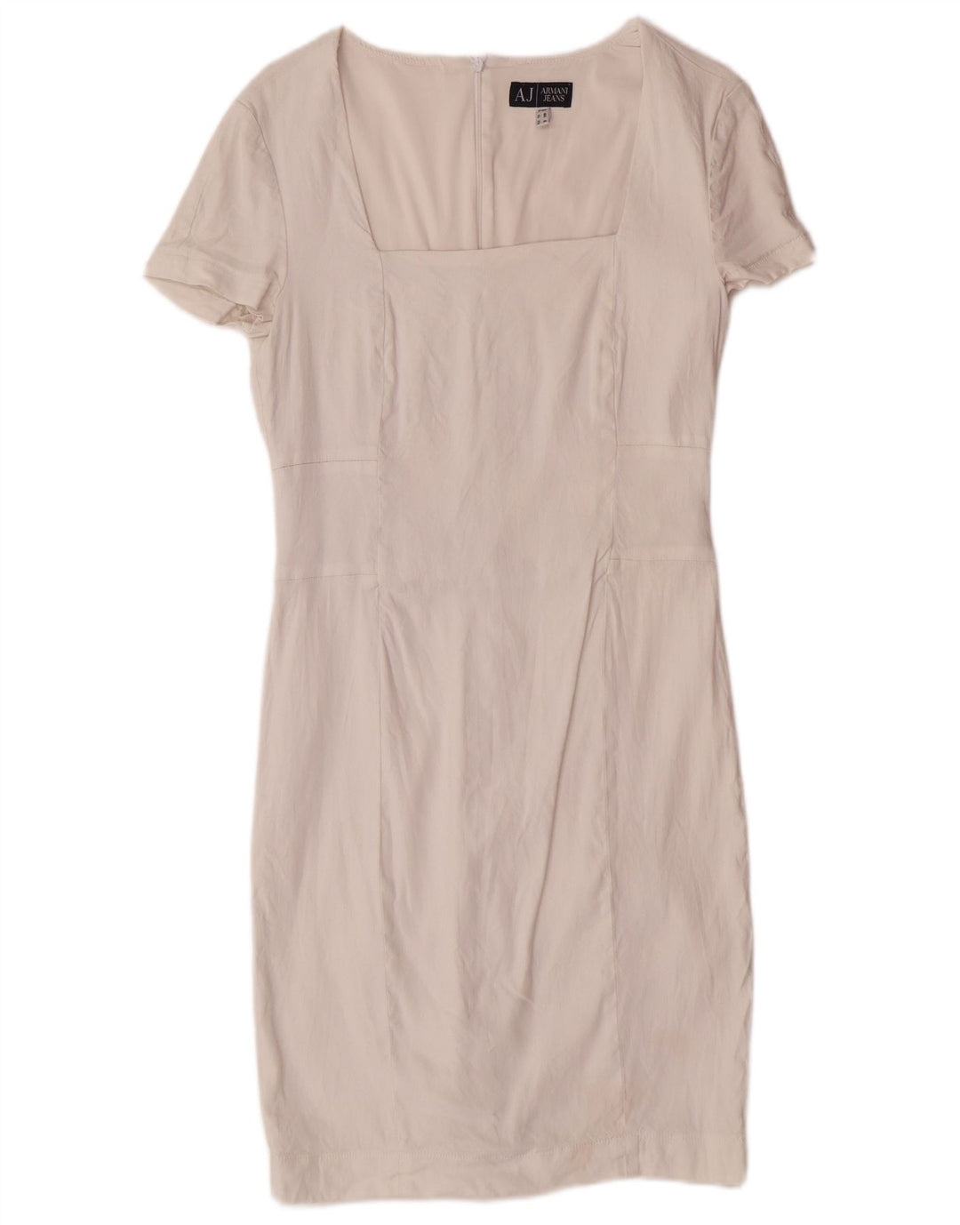 ARMANI JEANS Womens Sheath Dress US 8 Medium White