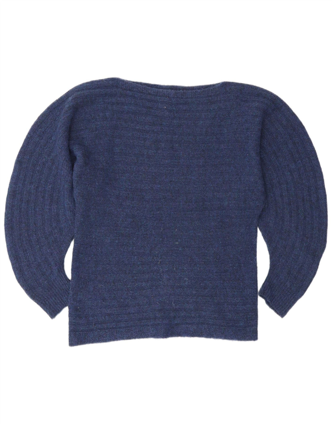 Max & Co. Womens Boat Neck Jumper Sweater UK 14 Medium Navy Blue