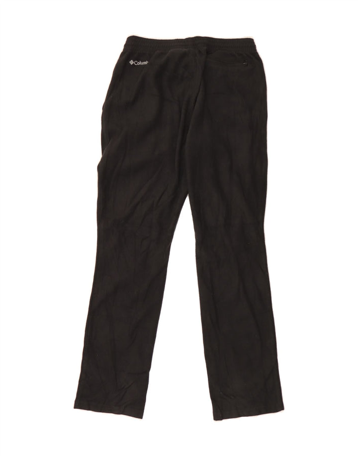 COLUMBIA Womens Tracksuit Trousers UK 14 Medium  Black Polyester Vintage Columbia and Second-Hand Columbia from Messina Hembry 