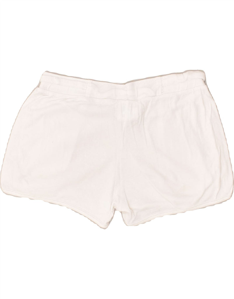 CHAMPION Girls Sport Shorts 13-14 Years XL White Cotton | Vintage Champion | Thrift | Second-Hand Champion | Used Clothing | Messina Hembry 