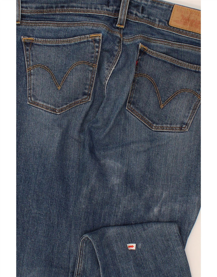 LEVI'S Womens 571 Slim Jeans W30 L29 Blue Cotton Vintage Levi's and Second-Hand Levi's from Messina Hembry 