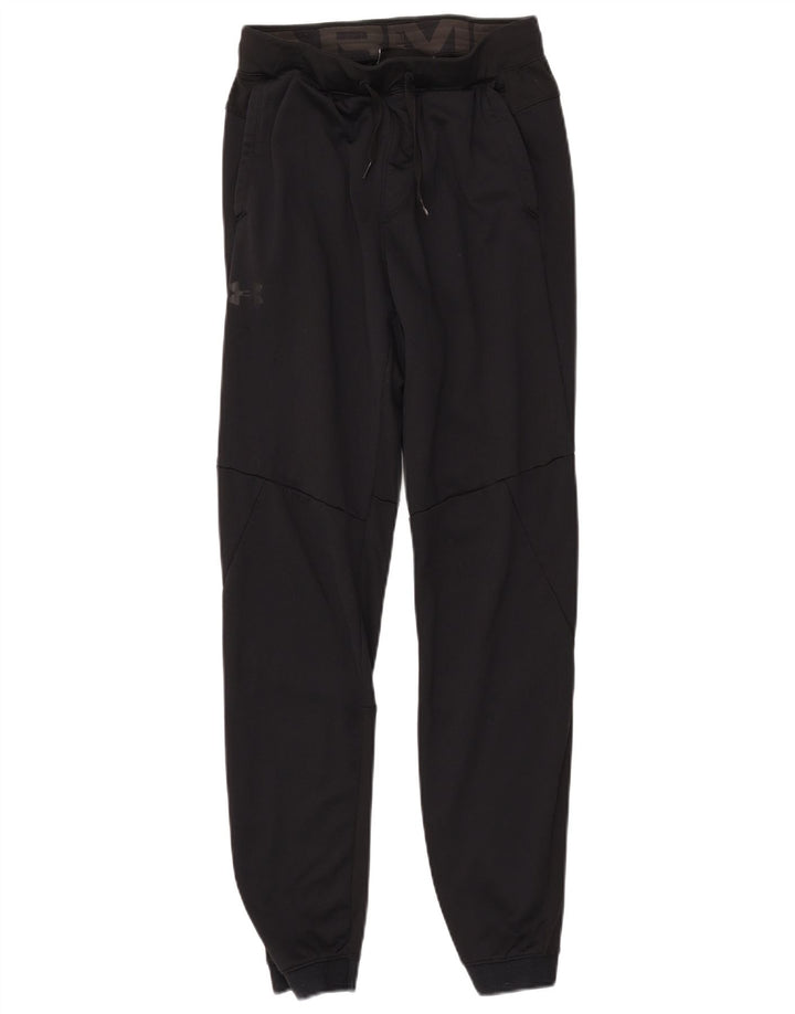 UNDER ARMOUR Mens Cold Gear Tracksuit Trousers Joggers Small  Black