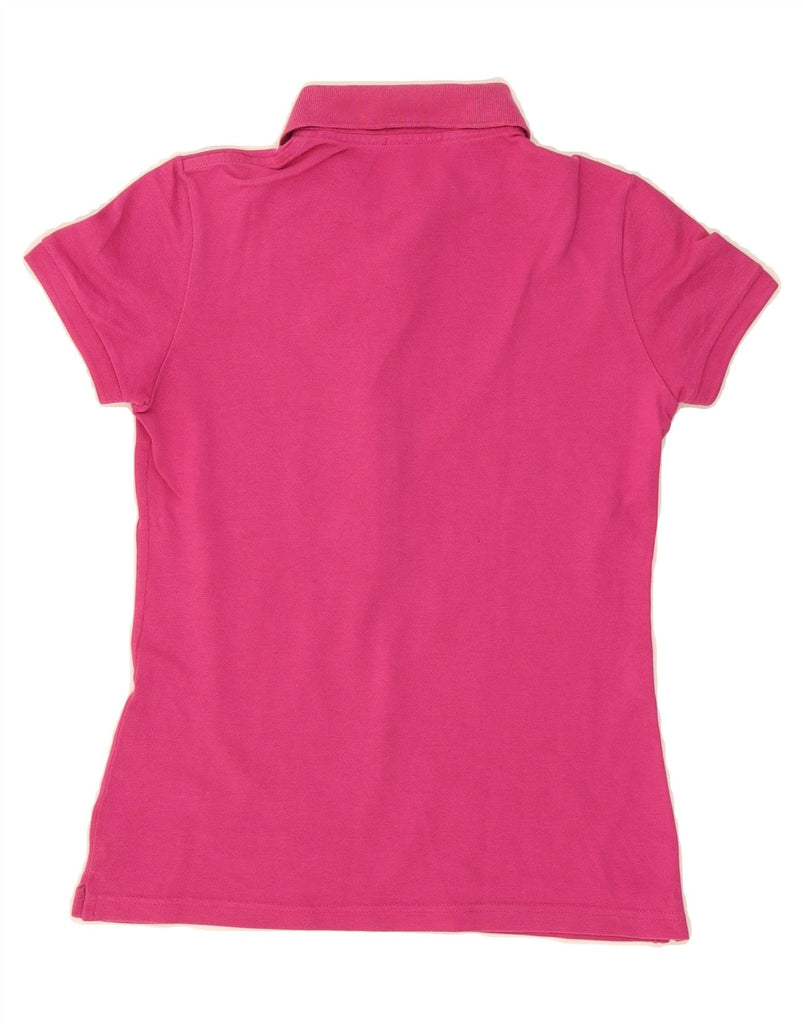 LACOSTE Womens Polo Shirt Size 34 Small Pink Cotton Vintage Lacoste and Second-Hand Lacoste from Messina Hembry 