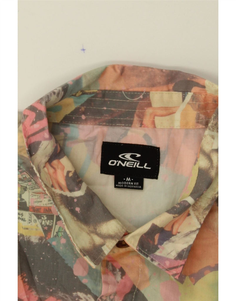 O'NEILL Mens Modern Fit Graphic Short Sleeve Shirt Medium Multicoloured Vintage O'Neill and Second-Hand O'Neill from Messina Hembry 