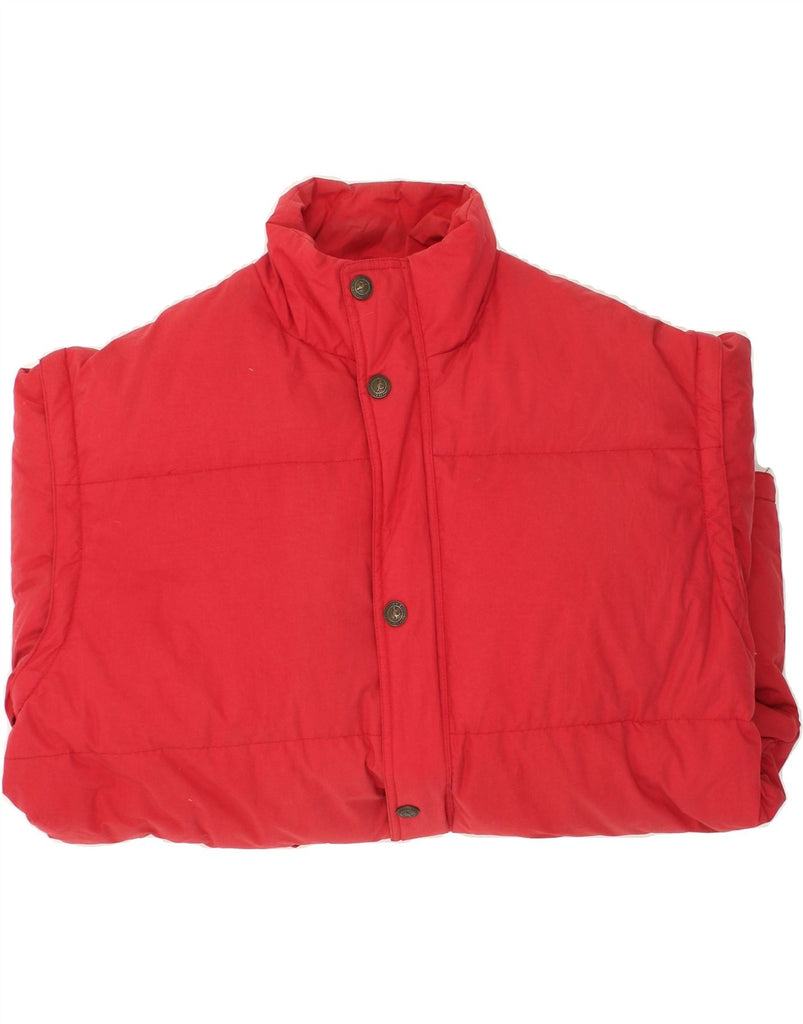 AUSTRALIAN L'ALPINA Mens Padded Jacket EU 52 XL Red Polyester Vintage AUSTRALIAN L'ALPINA and Second-Hand AUSTRALIAN L'ALPINA from Messina Hembry 