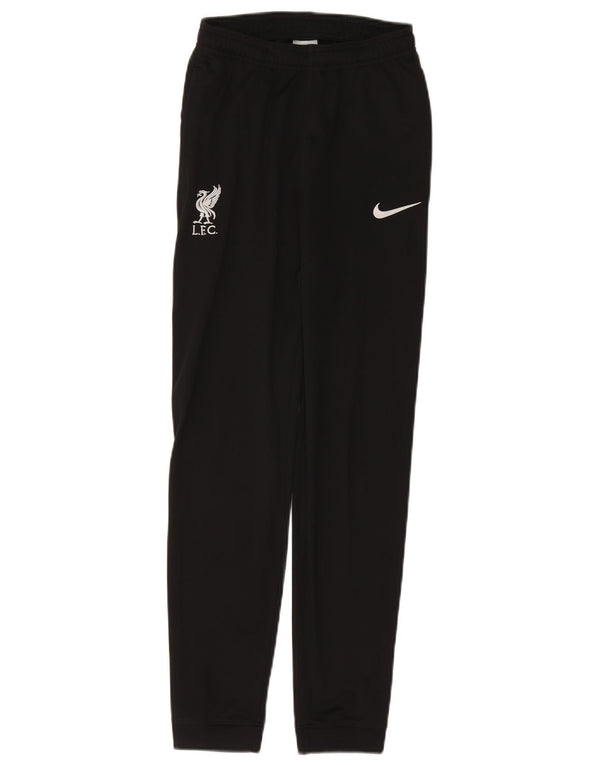 NIKE Boys Liverpool Tracksuit Trousers Joggers 13-14 Years XL Black