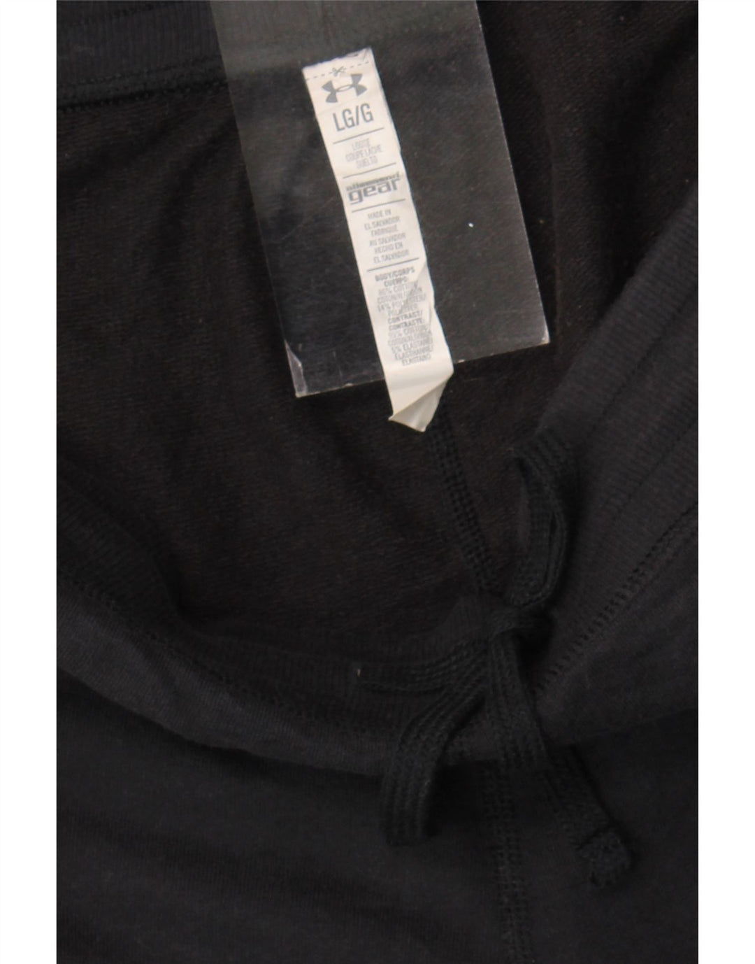 UNDER ARMOUR Mens Tracksuit Trousers Joggers Large  Navy Blue Cotton