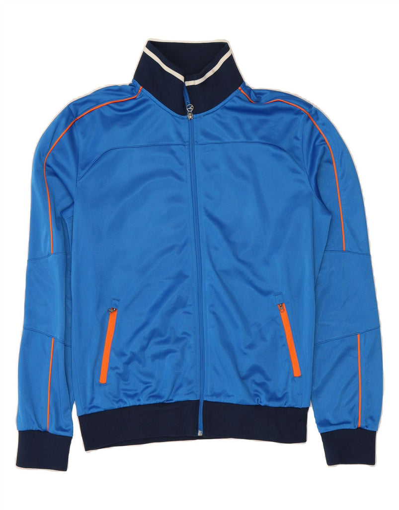 DIADORA Mens Tracksuit Top Jacket Large Blue Polyester Vintage Diadora and Second-Hand Diadora from Messina Hembry 