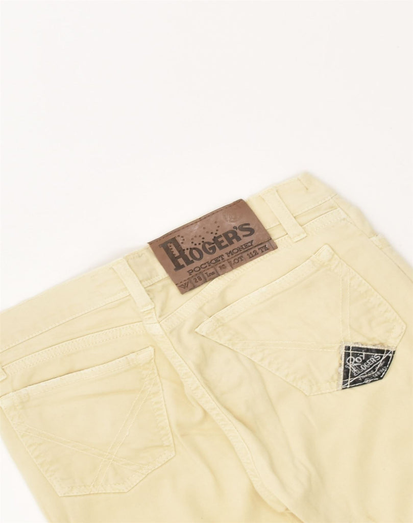 ROY ROGERS Womens Straight Jeans W28 L30  Beige Cotton | Vintage Roy Rogers | Thrift | Second-Hand Roy Rogers | Used Clothing | Messina Hembry 