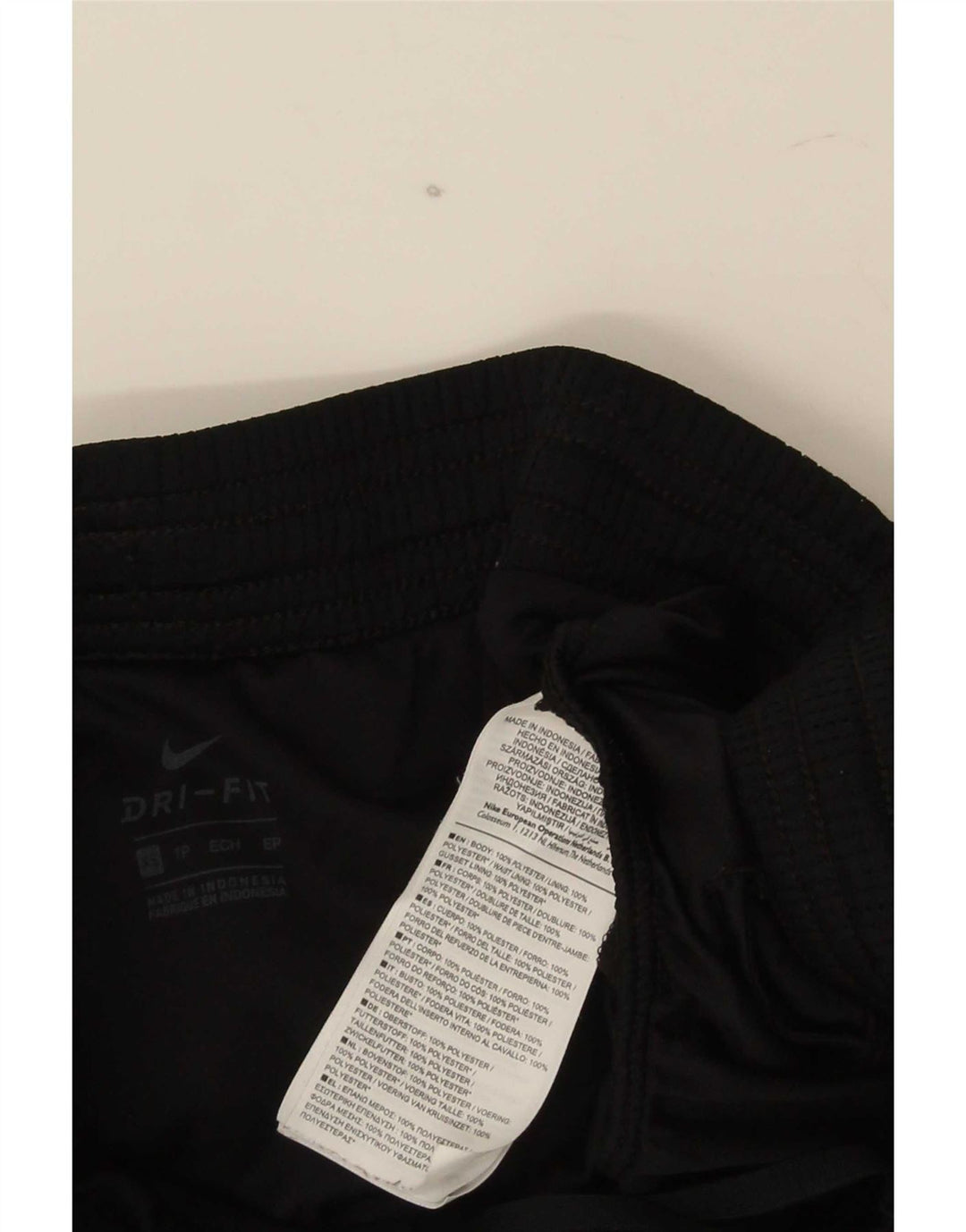 Nike Womens Regular Sport Shorts XS Black Polyester