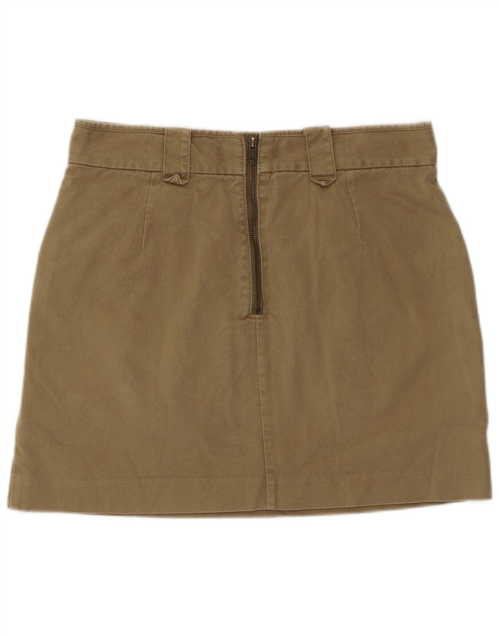 French Connection Womens Mini Skirt UK 12 Medium W30  Khaki