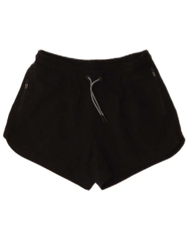 Athleta Girls Sport Shorts 13-14 Years XL Black Polyester