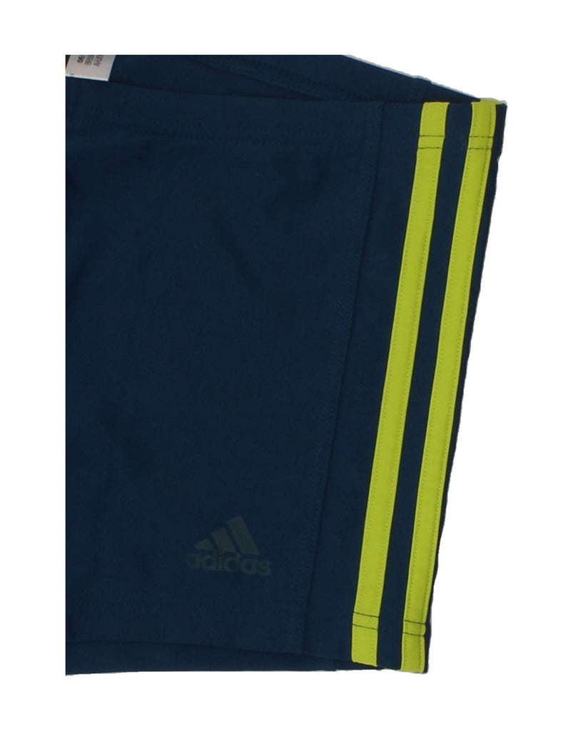 ADIDAS Boys Graphic Swimming Shorts 11-12 Years Navy Blue Vintage Adidas and Second-Hand Adidas from Messina Hembry 