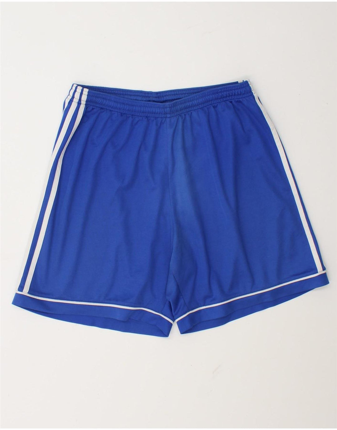 Adidas Mens Climalite Sport Shorts Large Blue Polyester