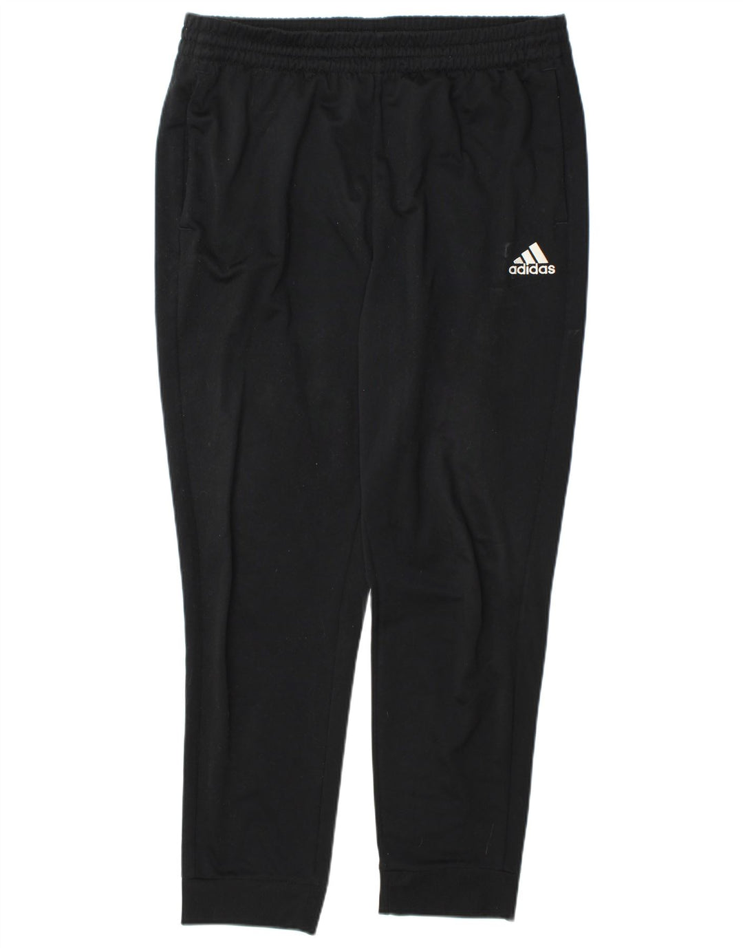Adidas Mens Tracksuit Trousers Joggers Large  Black Polyester