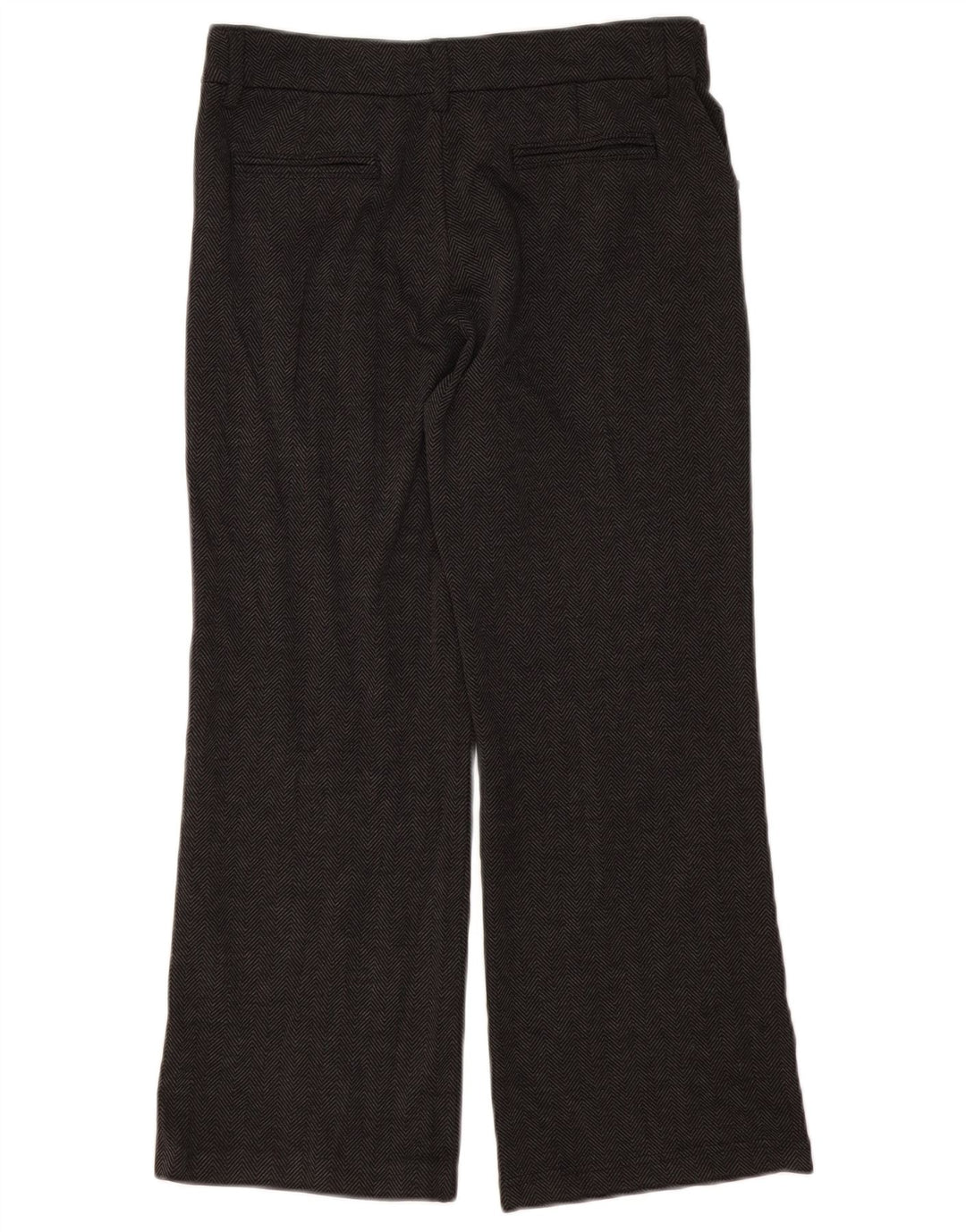 LEE Womens Riders Bootcut Cropped Trousers W32 L25  Grey Herringbone