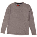 Superdry Mens Graphic Top Long Sleeve Large Grey Cotton