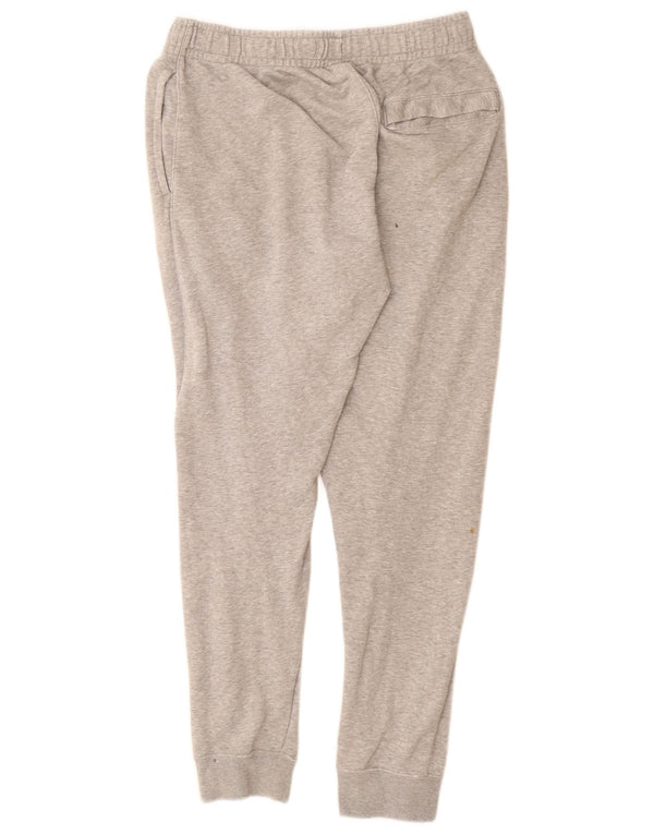 Nike Mens Tracksuit Trousers Joggers Medium Grey Flecked Cotton