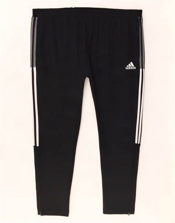 Adidas Mens Aeroready Tracksuit Trousers 3XL Black Polyester