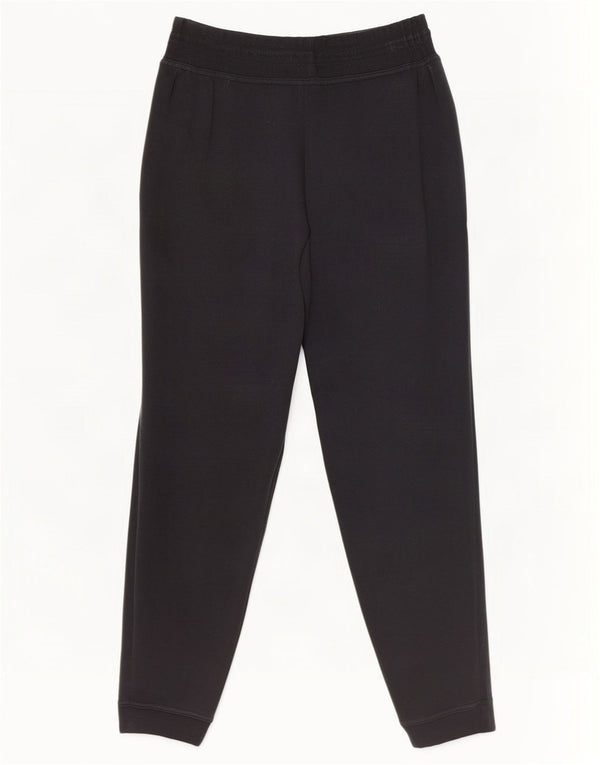 Nike Womens Tracksuit Trousers Joggers UK 10 Small Black Cotton