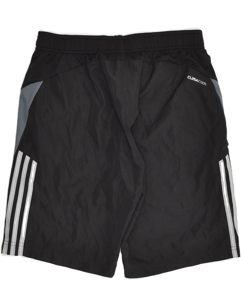 ADIDAS Mens Climacool Sport Shorts Small Black Colourblock Polyester | Vintage Adidas | Thrift | Second-Hand Adidas | Used Clothing | Messina Hembry 