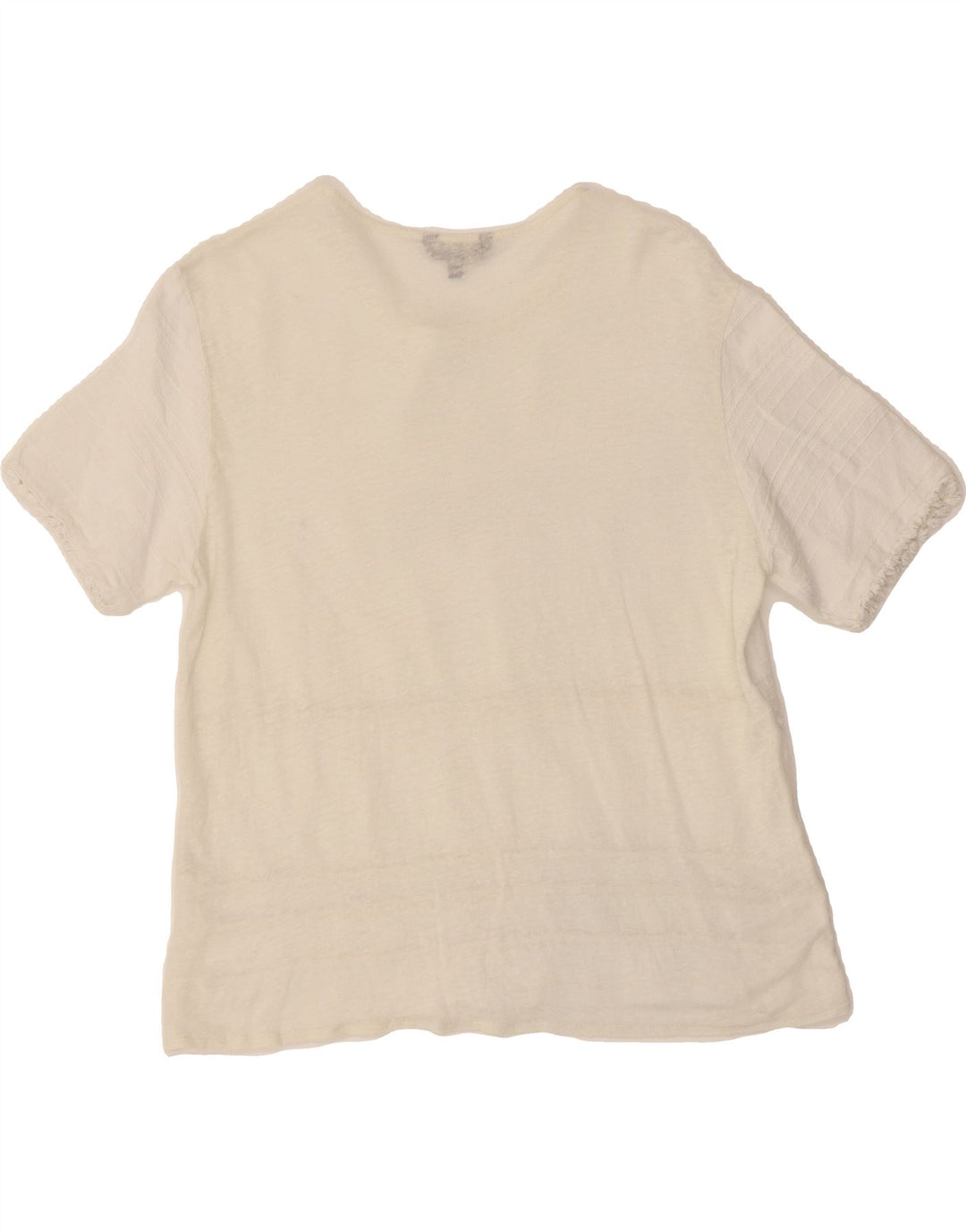 MASSIMO DUTTI Womens Blouse Top UK 10 Small White Vintage Massimo Dutti and Second-Hand Massimo Dutti from Messina Hembry 