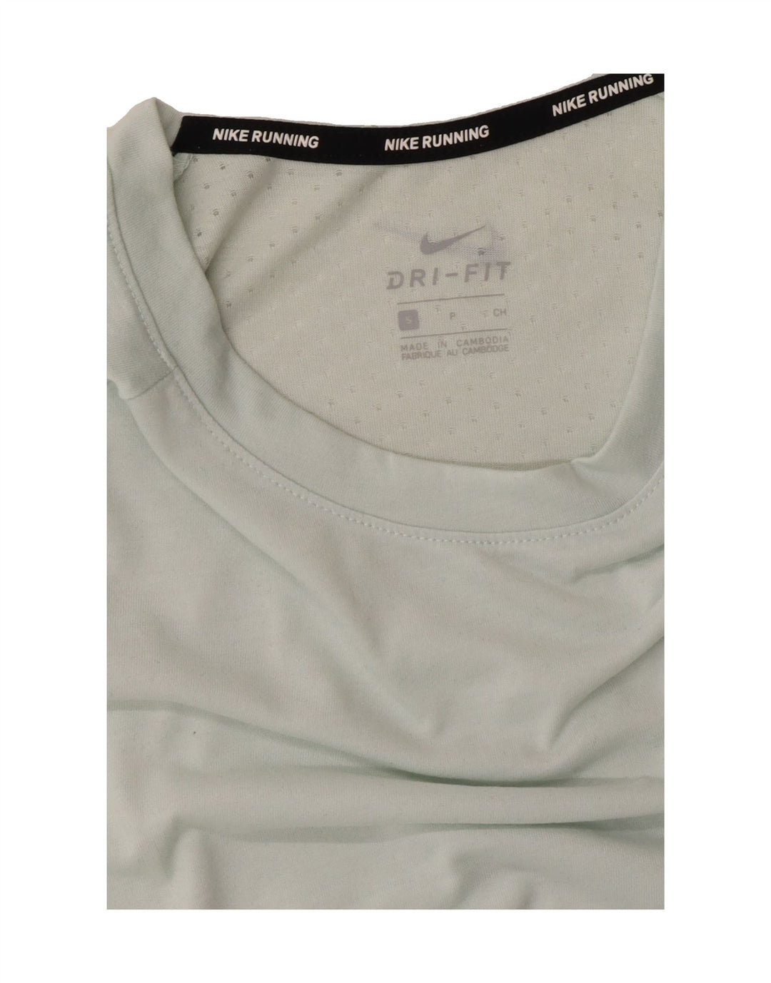 NIKE Womens Dri Fit T-Shirt Top UK 10 Small Green Vintage Nike and Second-Hand Nike from Messina Hembry 