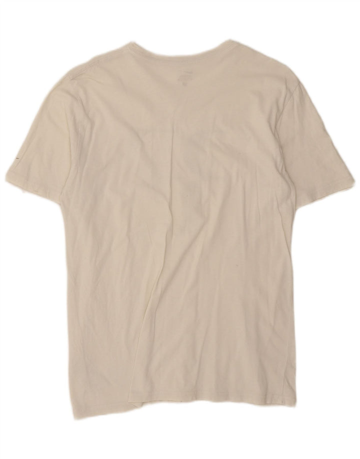 Nike Mens Roger Federer Graphic T-Shirt Top Medium White Cotton