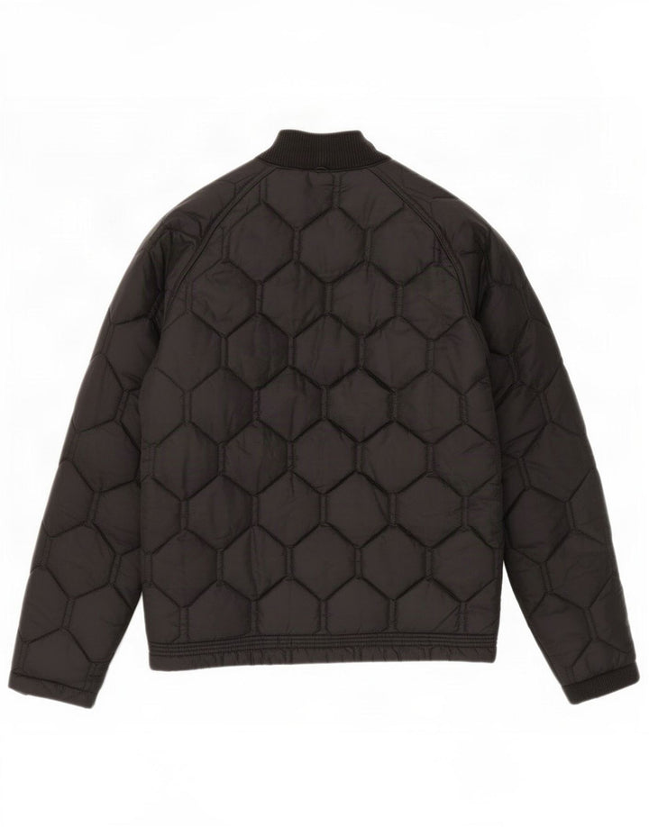 Timberland Mens Quilted Jacket UK 36 Small Black Nylon